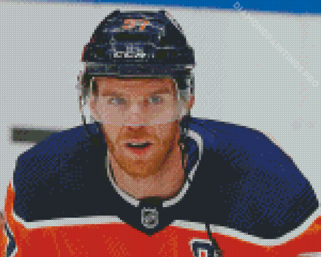 Aesthetic Connor Mcdavid Diamond Painting