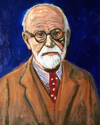 Aesthetic Sigmund Freud Diamond Painting