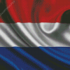 Flag Of Netherlands Diamond Painting