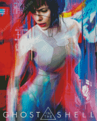 Ghost In The Shell Poster Diamond Painting