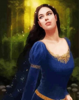 Gorgeous Arwen Lord Of The Ring Diamond Painting