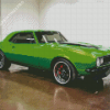 Green 1967 Camaro Diamond Painting