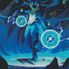 Pokemon Anime Lucario Diamond Painting