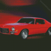 Red 1972 Camaro Diamond Painting