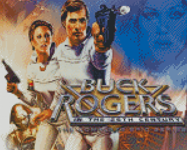 Buck Rogers Poster Diamond Painting