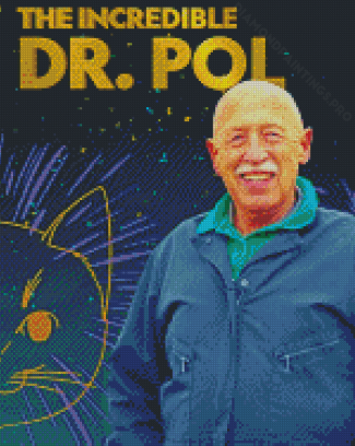 Dr Pol The Incredible Poster Diamond Painting