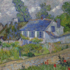 Houses At Auvers Vincent Van Gogh Diamond Painting
