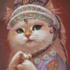 Arabian Cat Diamond Painting