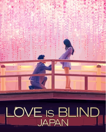 Love Is Blind Japan Poster Diamond Painting