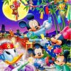 Mickey And Minnie In Japan With Friends Diamond Painting