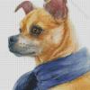 Pugwawa Dog Animal Diamond Painting