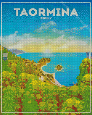 Taormina Poster Diamond Painting