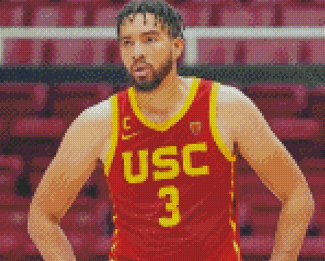 USC Trojans Basketball American Player Diamond Painting