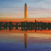Washington Monument Reflection Diamond Painting