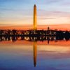 Washington Monument Reflection Diamond Painting
