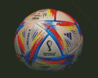 Colorful Football Diamond Painting