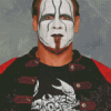 Sting American Wrestler Diamond Painting