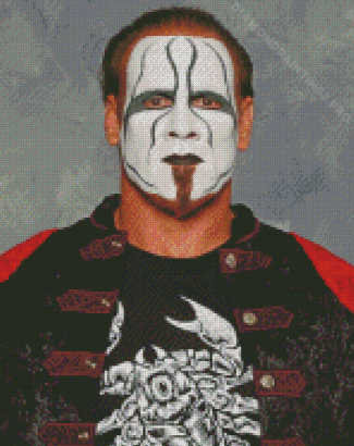 Sting American Wrestler Diamond Painting