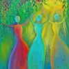 Abstract Women Dancing Diamond Painting