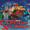 Captain Scarlet And The Mysterons Poster Diamond Painting