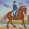 Dressage Horse Sport Diamond Painting