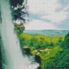 Edessa Waterfall Landscape Diamond Painting
