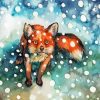 Fox Snow Animal Diamond Painting