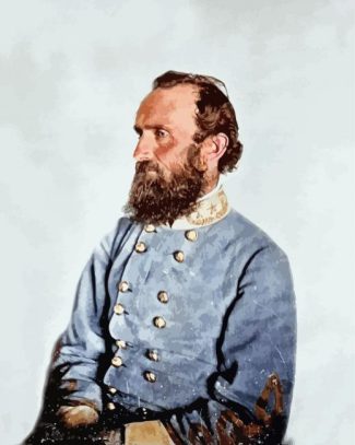 General Stonewall Jackson Diamond Painting