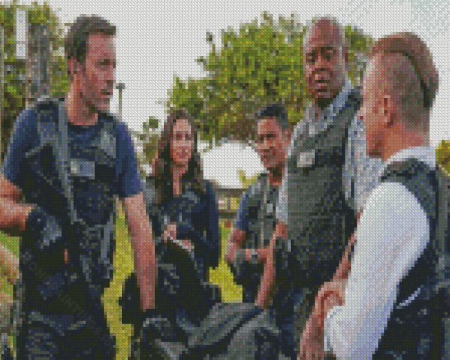 Hawaii Five 0 Diamond Painting