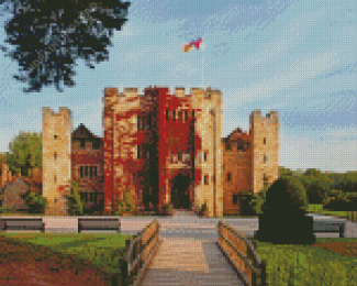 Hever Castle And Gardens Diamond Painting