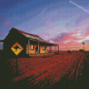 Home In Outback Australia Sunset Diamond Painting