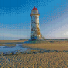 North Coast Wales Talacre Lighthouse Diamond Painting