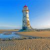 North Coast Wales Talacre Lighthouse Diamond Painting