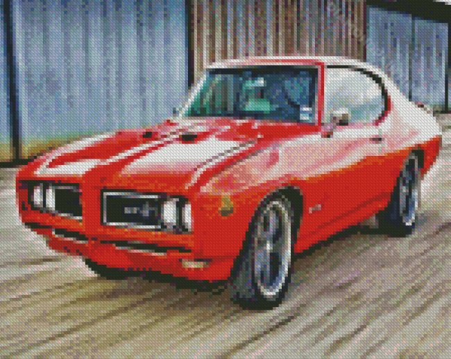 Pontiac Auto Diamond Painting