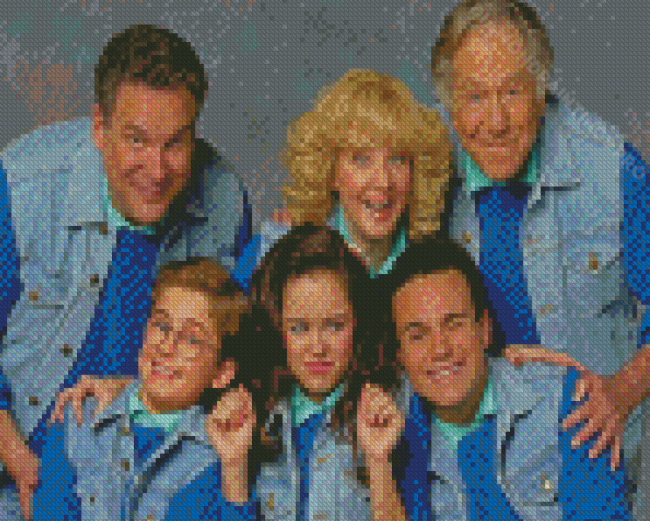 The Goldbergs Diamond Painting