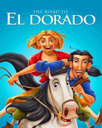 The Road To El Dorado Tulio And Miguel Diamond Painting