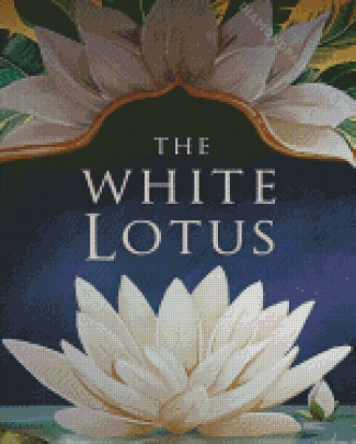 The White Lotus Serie Poster Diamond Painting