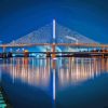 Toledo Glass City Skyway Bridge Diamond Painting