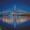 Toledo Glass City Skyway Bridge Diamond Painting
