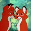 Vixey The Fox And The Hound Diamond Painting