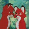 Vixey The Fox And The Hound Diamond Painting