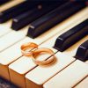 Wedding Rings On Piano Diamond Painting