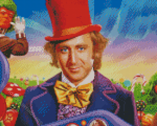 Willy Wonka And The Chocolate Factory Movie Diamond Painting