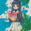 Tomoyo Daidouji Anime Girl Diamond Painting