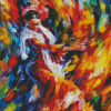 Abstract Flamenco Dancer Diamond Painting