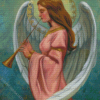 Aesthetic Angel Melodies Diamond Painting