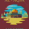 Aesthetic Aqsa Mosque Diamond Painting
