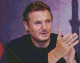 Aesthetic Liam Neeson Diamond Painting