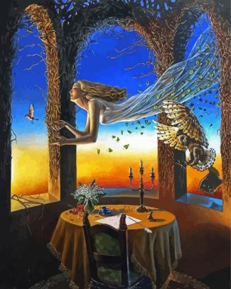 Angel By Michael Cheval Absurd Diamond Painting