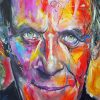 Colorful Face Anthony Hopkins Art Diamond Painting